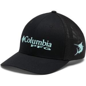imageColumbia Unisex Adult PFG Logo Mesh Ball CapBlackGulf Stream