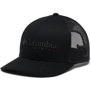 imageColumbia Unisex Adult PFG Logo Mesh Ball CapBlackHook