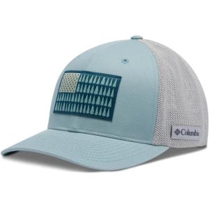 imageColumbia Unisex Adult PFG Logo Mesh Ball CapCrushed Blue