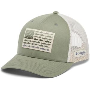 imageColumbia Unisex Adult PFG Logo Mesh Ball CapCypressFossil