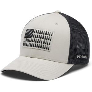 imageColumbia Unisex Adult PFG Logo Mesh Ball CapDark StoneShark