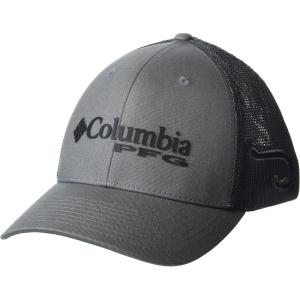 imageColumbia Unisex Adult PFG Logo Mesh Ball CapDeep MarineLaser Lemon