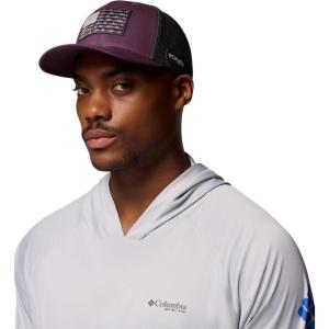 imageColumbia Unisex Adult PFG Logo Mesh Ball CapDusty Purple