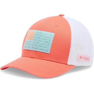 imageColumbia Unisex Adult PFG Logo Mesh Ball CapMelonadeFish Flag