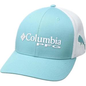 imageColumbia Unisex Adult PFG Logo Mesh Ball CapMoxie Dorado