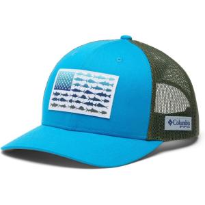 imageColumbia Unisex Adult PFG Logo Mesh Ball CapPool  Cypress