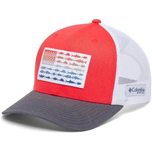 imageColumbia Unisex Adult PFG Logo Mesh Ball CapRed SparkShark