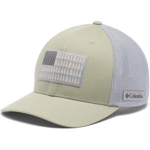 imageColumbia Unisex Adult PFG Logo Mesh Ball CapSafariColumbia Grey