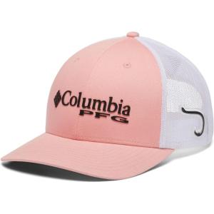 imageColumbia Unisex Adult PFG Logo Mesh Ball CapSorbetBlackHook