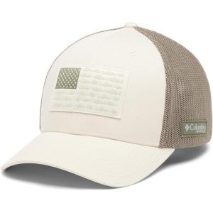 imageColumbia Unisex Adult PFG Logo Mesh Ball CapStoneCypressUs Fish Flag