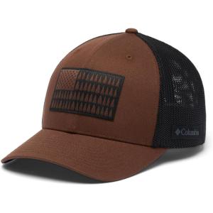 imageColumbia Unisex Adult PFG Logo Mesh Ball CapTobaccoBlack