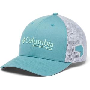 imageColumbia Unisex Adult PFG Logo Mesh Ball CapTranquil TealCool Grey