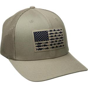 imageColumbia Unisex Adult PFG Logo Mesh Ball CapTusk Fish Flag
