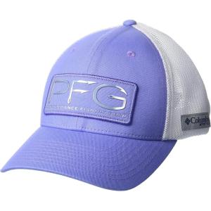 imageColumbia Unisex Adult PFG Logo Mesh Ball CapViolet SeaSilver