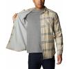 imageColumbia Mens Cornell Woods Fleece Lined Shirt JacketAncient Fossil Windowpane