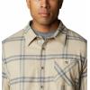 imageColumbia Mens Cornell Woods Fleece Lined Shirt JacketAncient Fossil Windowpane