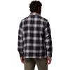 imageColumbia Mens Cornell Woods Fleece Lined Shirt JacketBlack Lumberjack Tartan