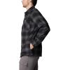 imageColumbia Mens Cornell Woods Fleece Lined Shirt JacketBlackuffalo Tartan