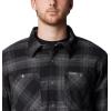imageColumbia Mens Cornell Woods Fleece Lined Shirt JacketBlackuffalo Tartan