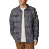 imageColumbia Mens Cornell Woods Fleece Lined Shirt JacketCity Grey Windowpane
