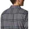 imageColumbia Mens Cornell Woods Fleece Lined Shirt JacketCity Grey Windowpane
