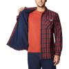 imageColumbia Mens Cornell Woods Fleece Lined Shirt JacketCollegiate Navy Medium Tartan