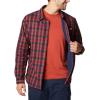 imageColumbia Mens Cornell Woods Fleece Lined Shirt JacketCollegiate Navy Medium Tartan