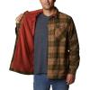 imageColumbia Mens Cornell Woods Fleece Lined Shirt JacketDeltaWarp Red Woodsman Tartan