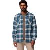imageColumbia Mens Cornell Woods Fleece Lined Shirt JacketEverblue Lumberjack Tartan