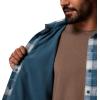 imageColumbia Mens Cornell Woods Fleece Lined Shirt JacketEverblue Lumberjack Tartan