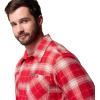 imageColumbia Mens Cornell Woods Fleece Lined Shirt JacketMountain Red Lumberjack Tartan