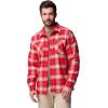 imageColumbia Mens Cornell Woods Fleece Lined Shirt JacketMountain Red Lumberjack Tartan