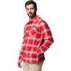 imageColumbia Mens Cornell Woods Fleece Lined Shirt JacketMountain Red Lumberjack Tartan