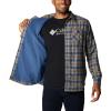 imageColumbia Mens Cornell Woods Fleece Lined Shirt JacketNight Tide Medium Tartan