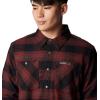 imageColumbia Mens Cornell Woods Fleece Lined Shirt JacketSpice Buffalo Tartan