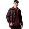 imageColumbia Mens Cornell Woods Fleece Lined Shirt JacketSpice Buffalo Tartan