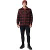 imageColumbia Mens Cornell Woods Fleece Lined Shirt JacketSpice Buffalo Tartan