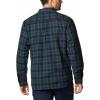 imageColumbia Mens Cornell Woods Fleece Lined Shirt JacketSpruce Medium Tartan