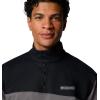 imageColumbia Mens Pitchstone Overlay Half SnapCity GreyBlack
