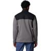 imageColumbia Mens Pitchstone Overlay Half SnapCity GreyBlack