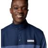 imageColumbia Mens Pitchstone Overlay Half SnapDark MountainCollegiate Navy