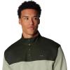 imageColumbia Mens Pitchstone Overlay Half SnapSafariGreenscape