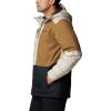 imageColumbia Mens Point Park II Insulated JacketDark StoneDeltaBlack