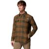 imageColumbia Mens Saddle Point Warm Lined FlannelSurplus Green Iron Sight Buffalo