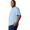 imageColumbia Mens Tech Trail Utility Short Sleeve CrewRipple Blue