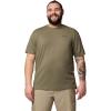 imageColumbia Mens Tech Trail Utility Short Sleeve CrewStone Green
