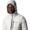 imageColumbia mens Arctic Crest Down Hooded JacketNimbus Grey