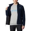 imageColumbia mens Basin Trail III Full ZipCollegiate Navy