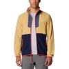 imageColumbia mens Sequoia Grove Full Zip FleeceLight CamelDark MountainCollegiate NavySpicy