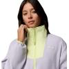 imageColumbia womens Sequoia Grove Half Zip FleeceLavender PearlStormwatchCitron Haze